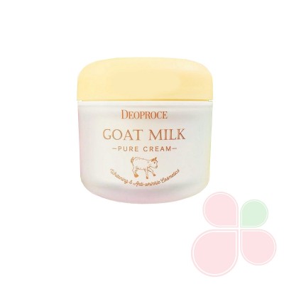 DEOPROCE Антивозрастной крем с экстрактом козьего молока Goat Milk Pure Cream