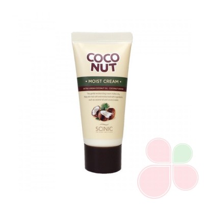SCINIC Увлажняющий крем с кокосовым маслом Coconut Moist Cream