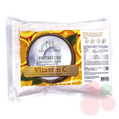 MAY ISLAND Альгинатная маска премиум класса с витамином C Premium Modeling Mask Vitamin C