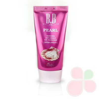 EKEL ББ крем с экстрактом жемчуга BB Cream Pearl SPF 50+/PA+++