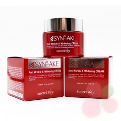 SECRET KEY Антивозрастной пептидный крем для лица Syn-Ake Anti Wrinkle & Whitening Cream