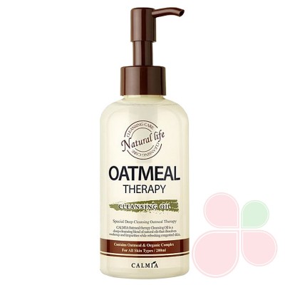 CALMIA Гидрофильное масло с экстрактом масла овсянки Oatmeal Therapy Cleansing Oil