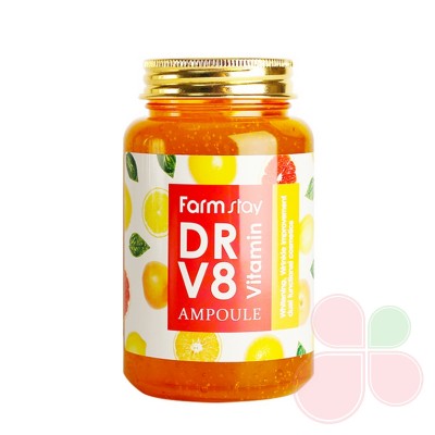 FARMSTAY Многофункциональная ампульная сыворотка с витаминами Dr-V8 Vitamin Ampoule