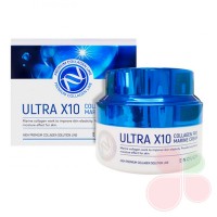 ENOUGH Крем для лица с морским коллагеном Ultra X10 Collagen Pro Marine Cream