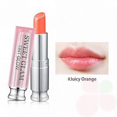 SECRET KEY Бальзам–тинт для губ для усиления натурального цвета Sweet Glam Tint Glow Juicy Orange