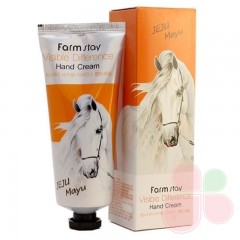 FARMSTAY Крем для рук с экстрактом лошадиного масла Visible Difference Hand Cream Mayu