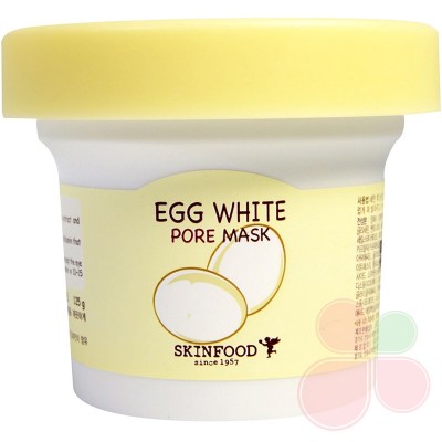 SKINFOOD Маска с яичным белком для глубокой очистки и сужения пор Egg White Pore Mask