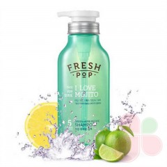 FRESHPOP Шампунь глубоко очищающий для волос на основе мохито Green Herb Recipe Shampoo