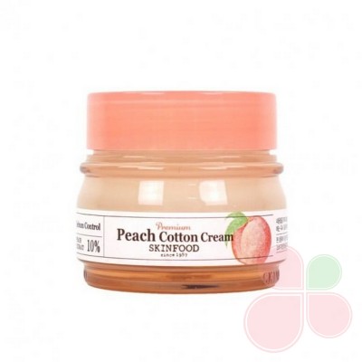 SKINFOOD Матирующий персиковый крем для лица Premium Peach Cotton Cream