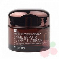 MIZON Крем с экстрактом улиточной слизи Snail Repair Perfect Cream