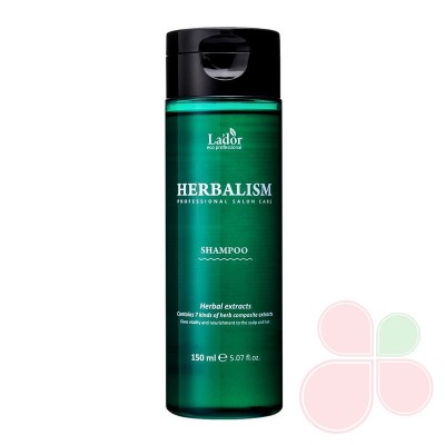LADOR Слабокислотный травяной шампунь с аминокислотами Herbalism Shampoo