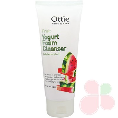OTTIE Фруктовые йогуртовые пенки (арбуз) Fruits Yogurt Foam Cleanser [Watermelon]