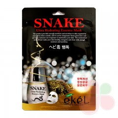 EKEL Маска со змеиным ядом Snake Ultra Hydrating Essence Mask