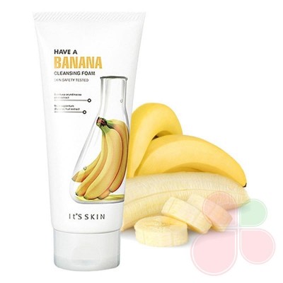 IT'S SKIN Пенка для ежедневного умывания с экстрактом банана Have A Banana Cleansing Foam