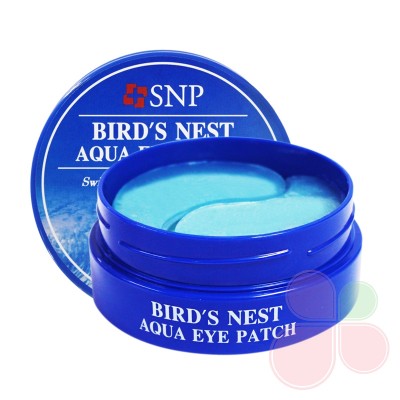 SNP Омолаживающие гидрогелевые патчи для век с ласточкиным гнездом Bird's Nest Aqua Eye Patch