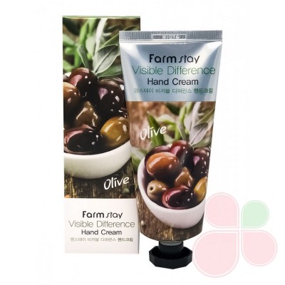 FARMSTAY Крем для рук с маслом оливы Visible Differerce Hand Cream Olive