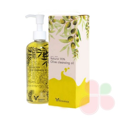 ELIZAVECCA Очищающее гидрофильное масло с экстрактом оливы Milky Piggy Natural Olive Cleansing Oil
