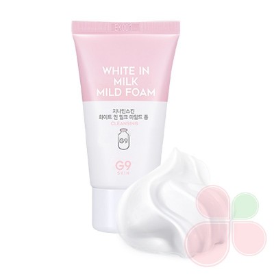 BERRISOM Отбеливающая пенка для чувствительной кожи G9 White in Milk Mild Foam