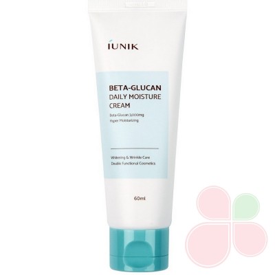 iUNIK Увлажняющий крем для лица с бета-глюканом Beta Glucan Daily Moisture Cream